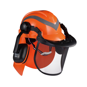 พร้อมส่ง หมวกกันน็อค Forest พร้อม Face Shield M-5009 Orange