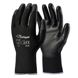 พร้อมส่ง PU Safety Work Gloves PN8003 